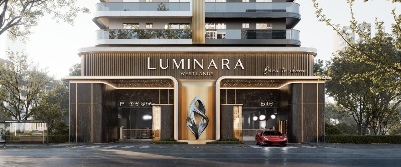 2 bedroom apartments for sale in Westlands Luminara entrance