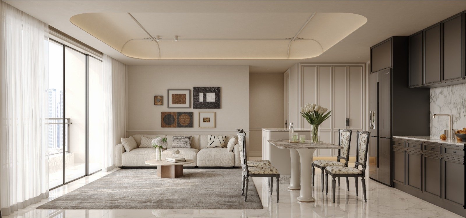 1 bedroom apartments for sale in westlands brookside oak living room 2