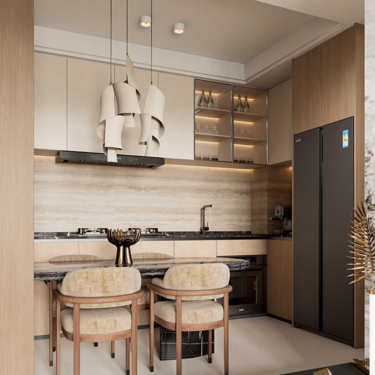 1 bedroom apartments for sale in Westlands Luminara kitchen