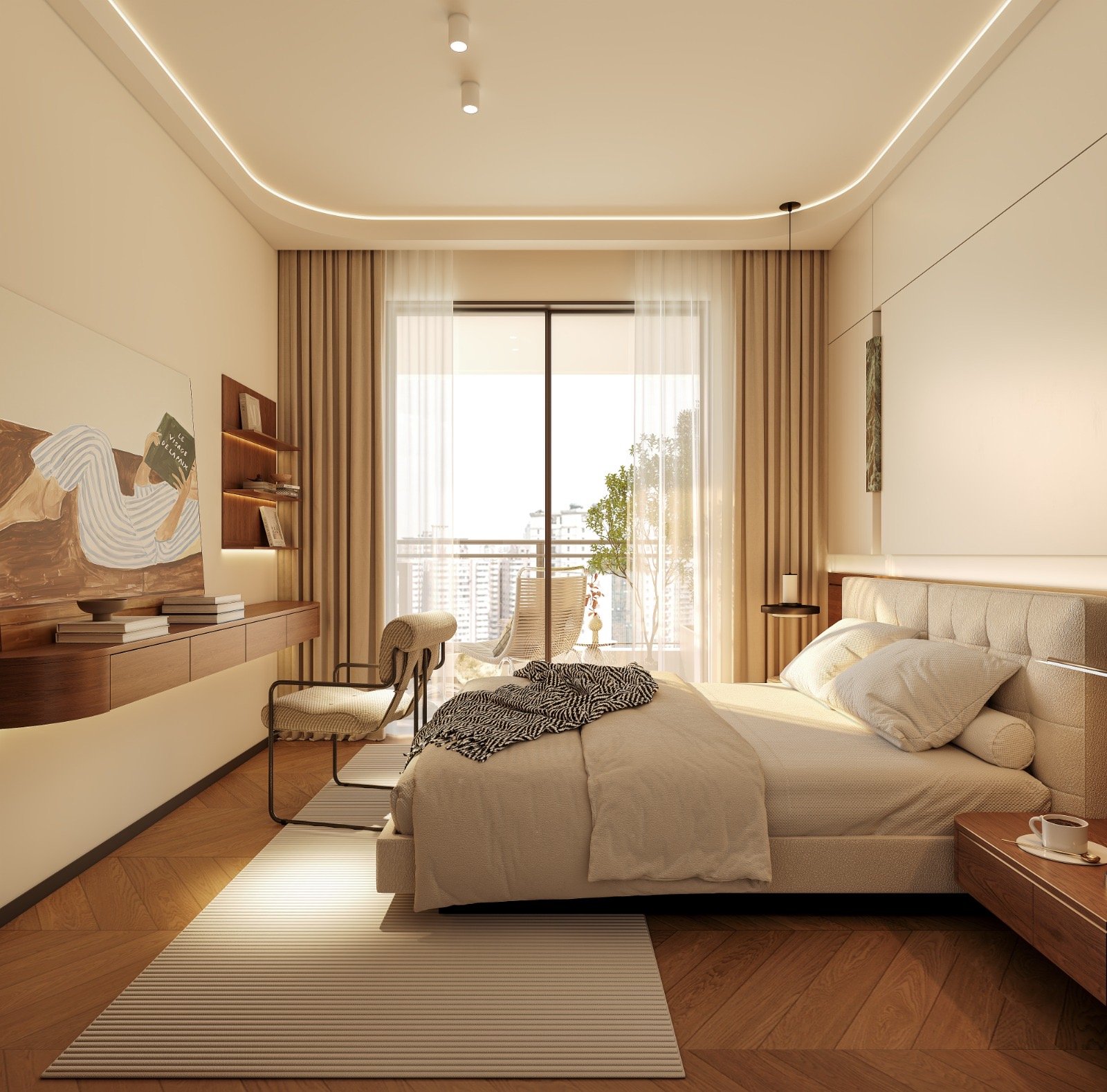 2 bedroom apartments for sale in Westlands brookside oak bedroom 2