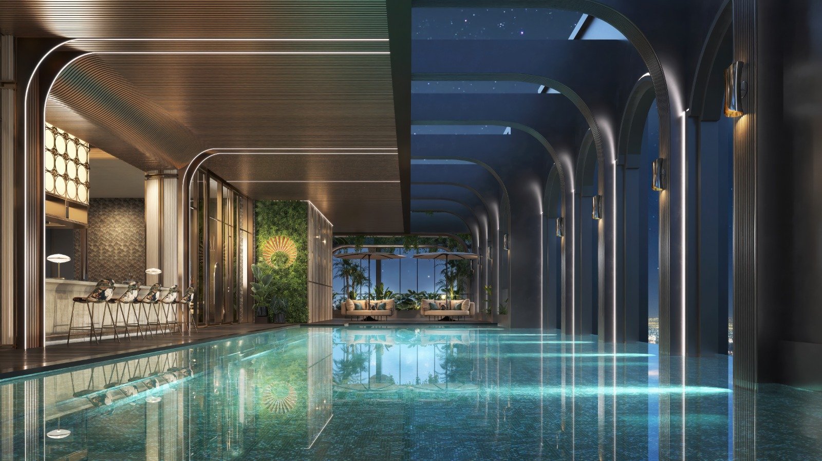 3 bedroom apartments for sale in westlands morvara swimming pool area 4