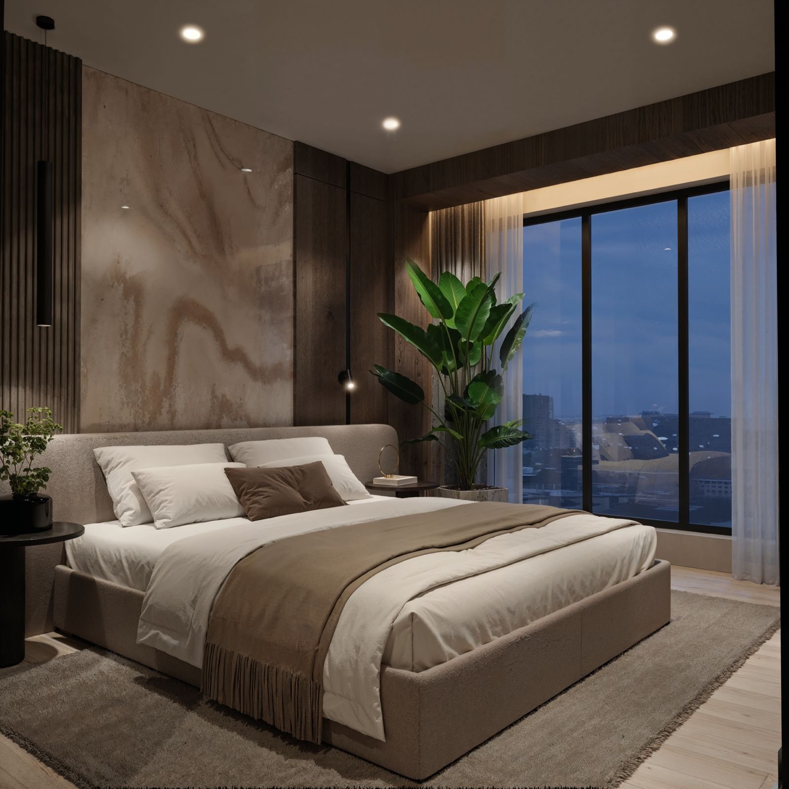 3 Bedroom Apartments for Sale in Kilimani master bed