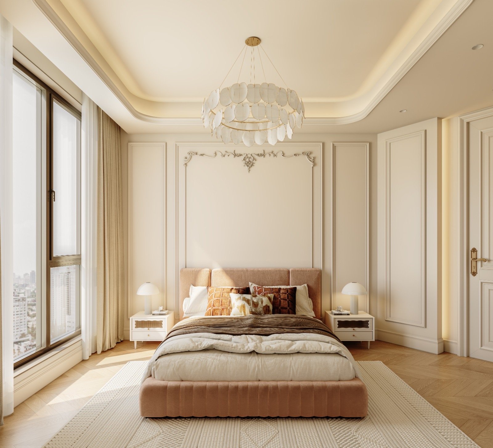 3 bedroom apartments for sale in Westlands brookside oak master bedroom 1