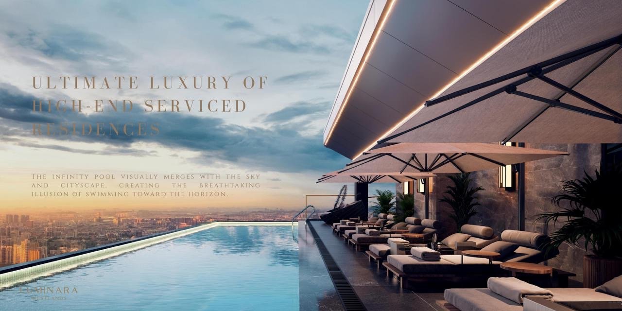 2 bedroom apartments for sale in Westlands Luminara rooftop swimming pool