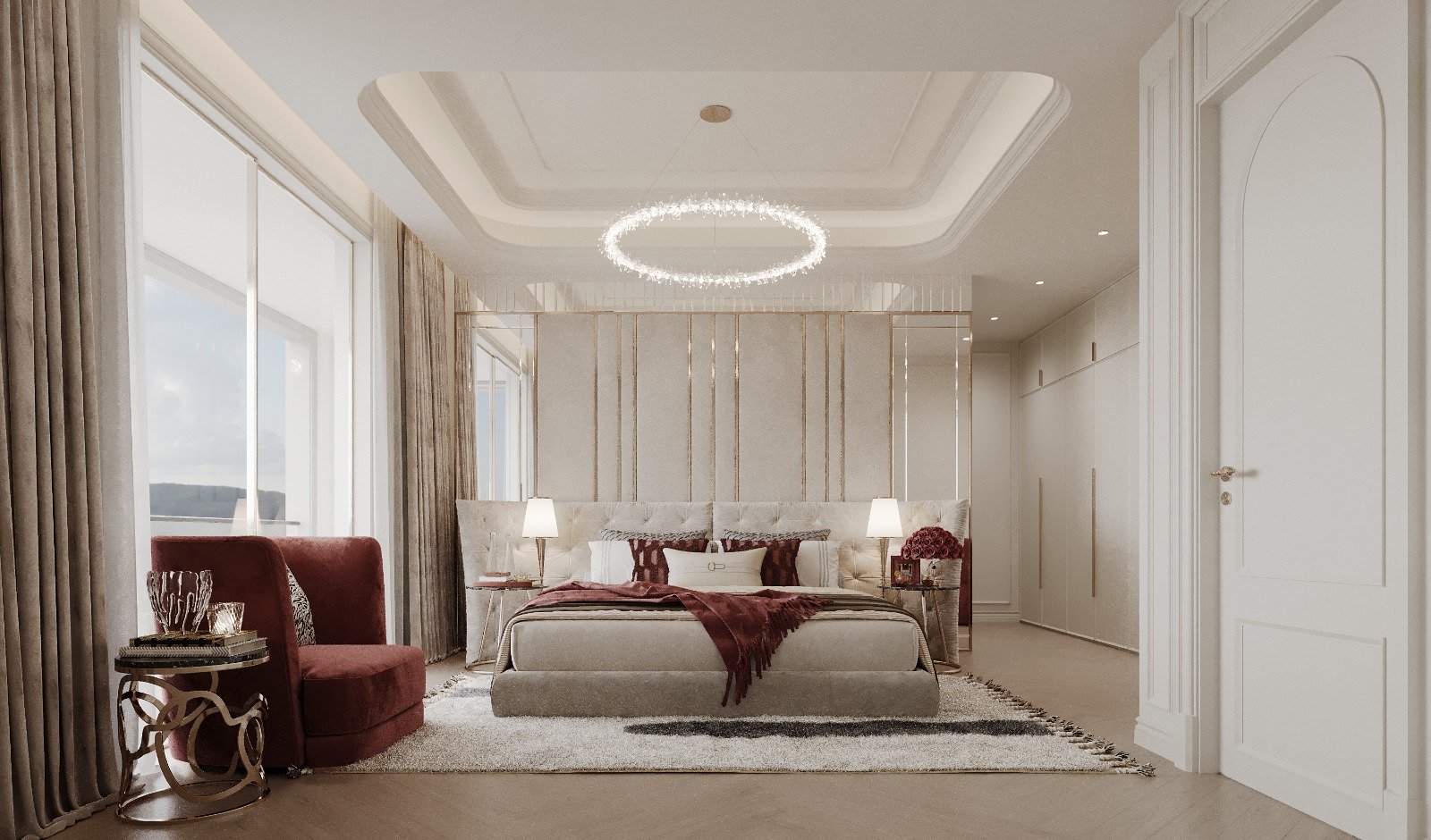 3 bedroom apartments for sale in kilimani luna oak master bedroom front view