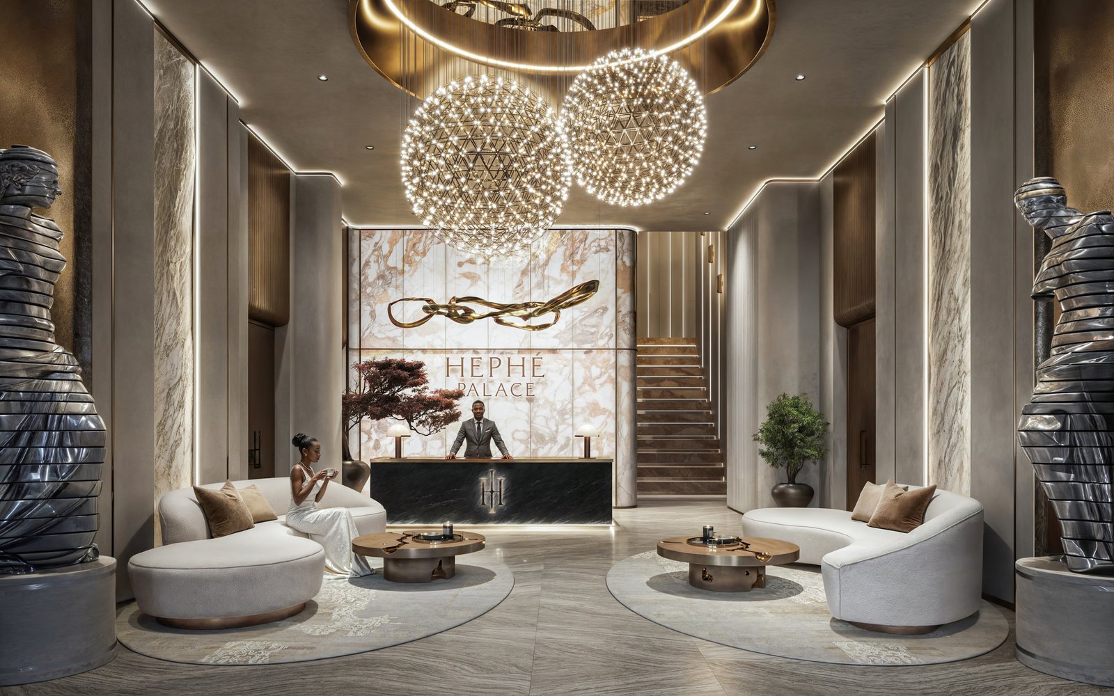 3 bedroom apartments for sale in westlands hephe palace reception lobby