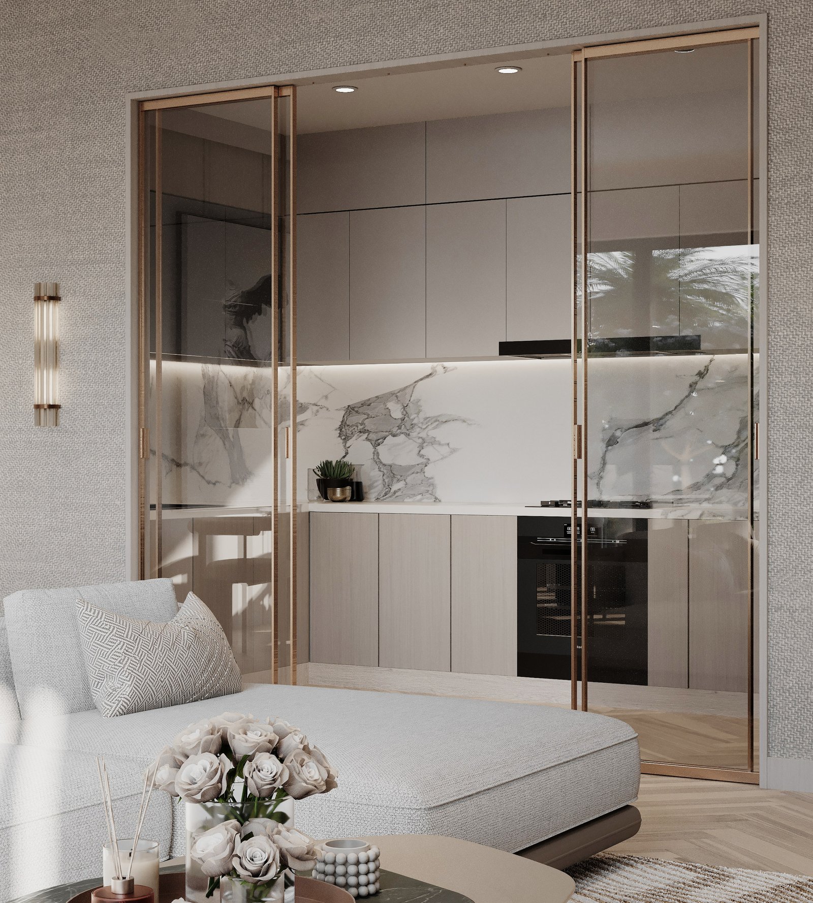 3 bedroom apartments for sale in westlands hephe palace closed kitchen view