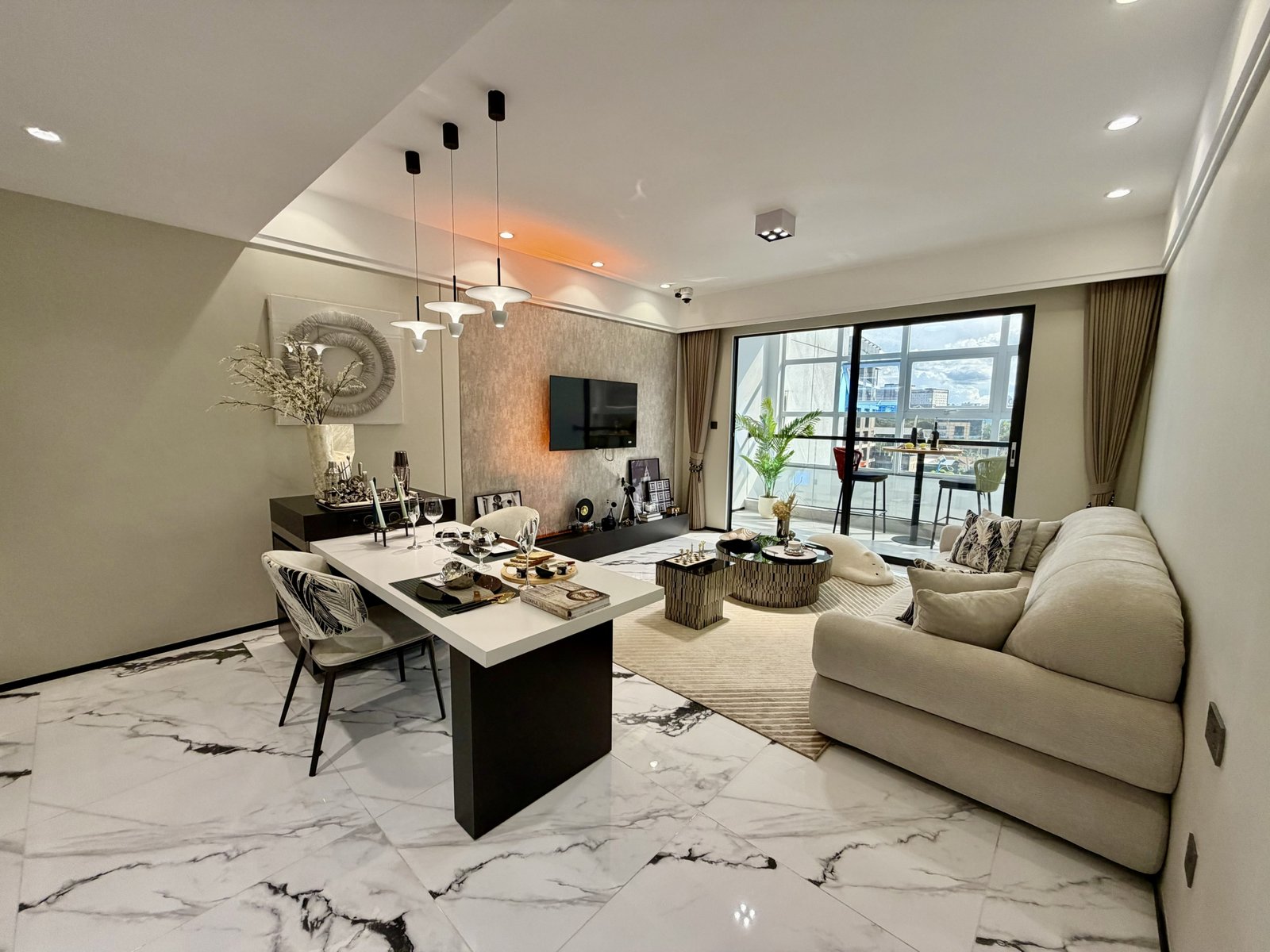 1 bedroom apartments for sale in westlands golden mansion livingroom