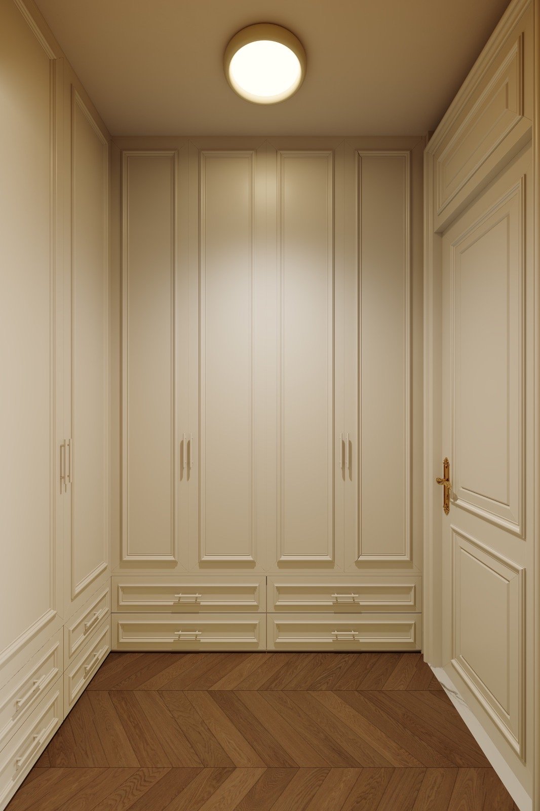 Brookside Oak Apartments in Westlands closet