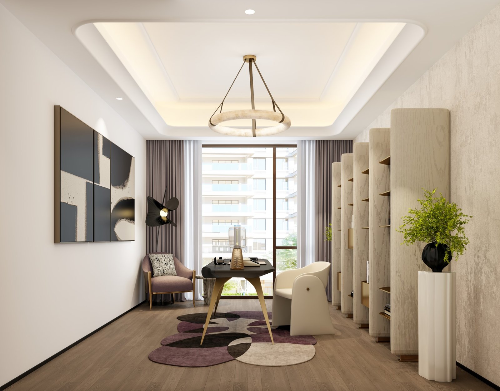 golden hill apartments in westlands study room