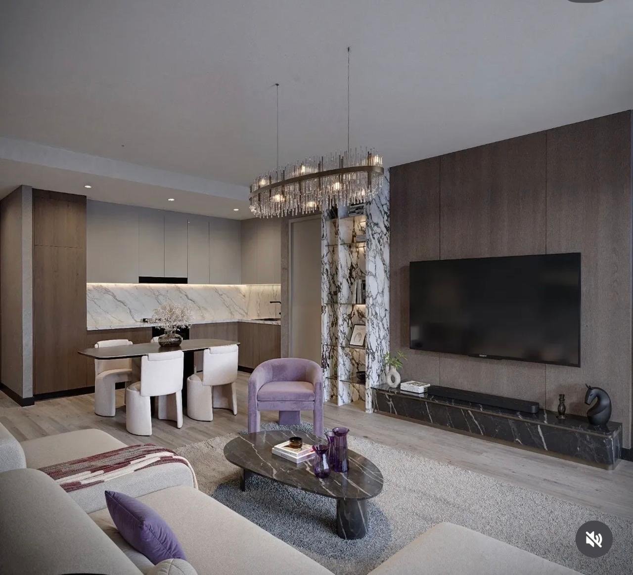 amethyst springs apartments in kilimani living room