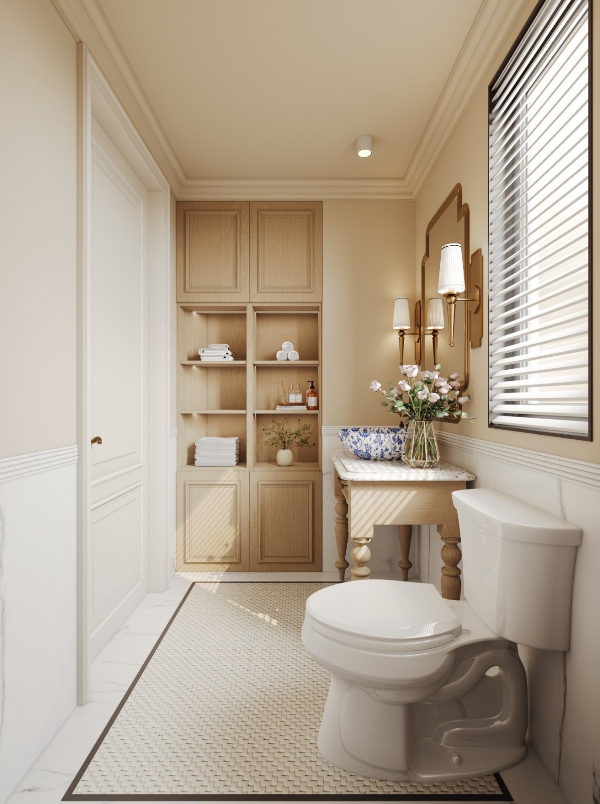 Brookside Oak Apartments in Westlands guest bath three