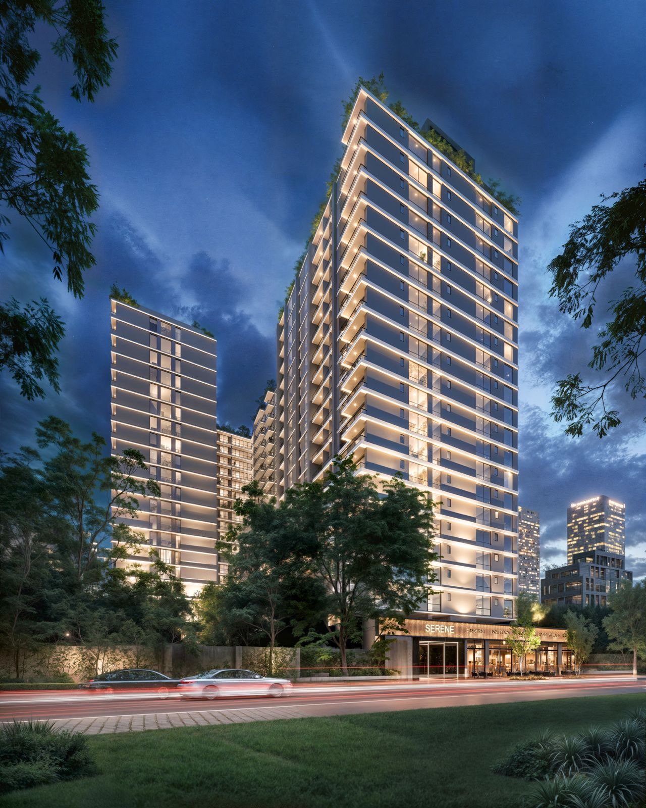 serene manor apartments in kilimani exterior front view