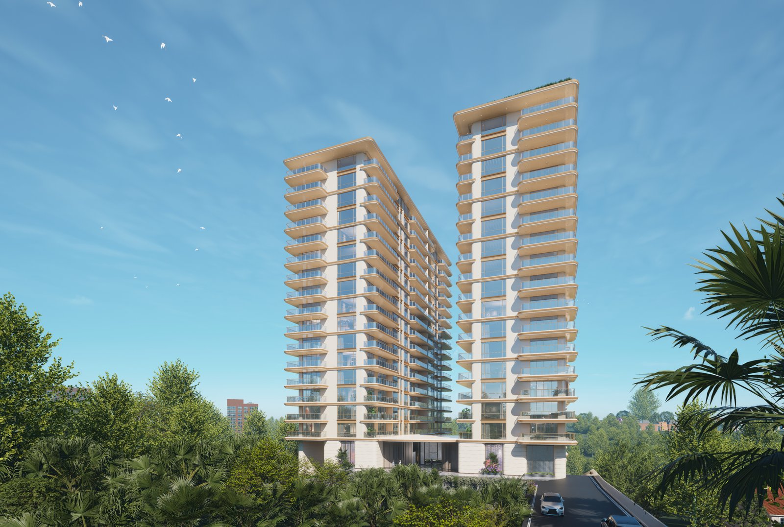 golden hill apartments in westlands exterior