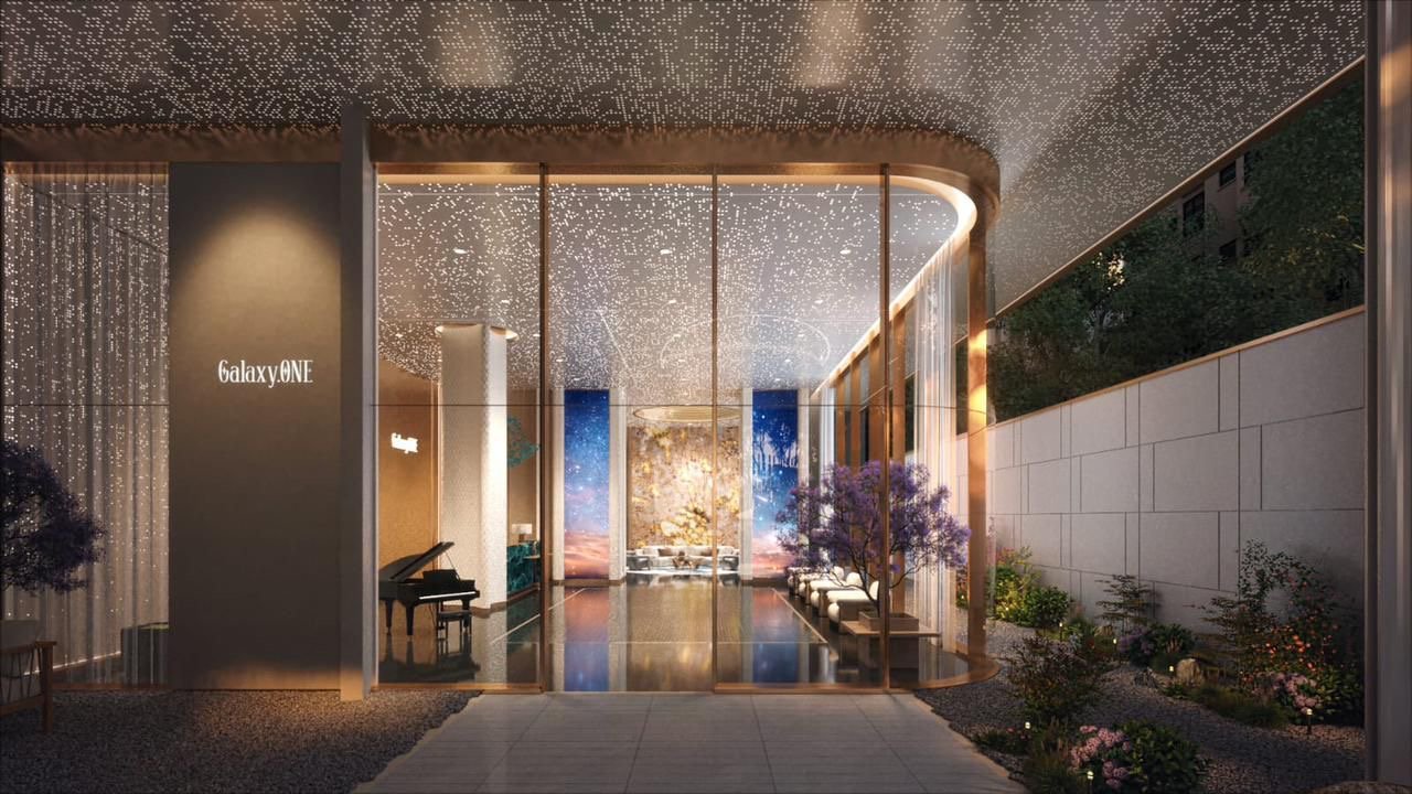 Galaxy One Apartments in Westlands entrance