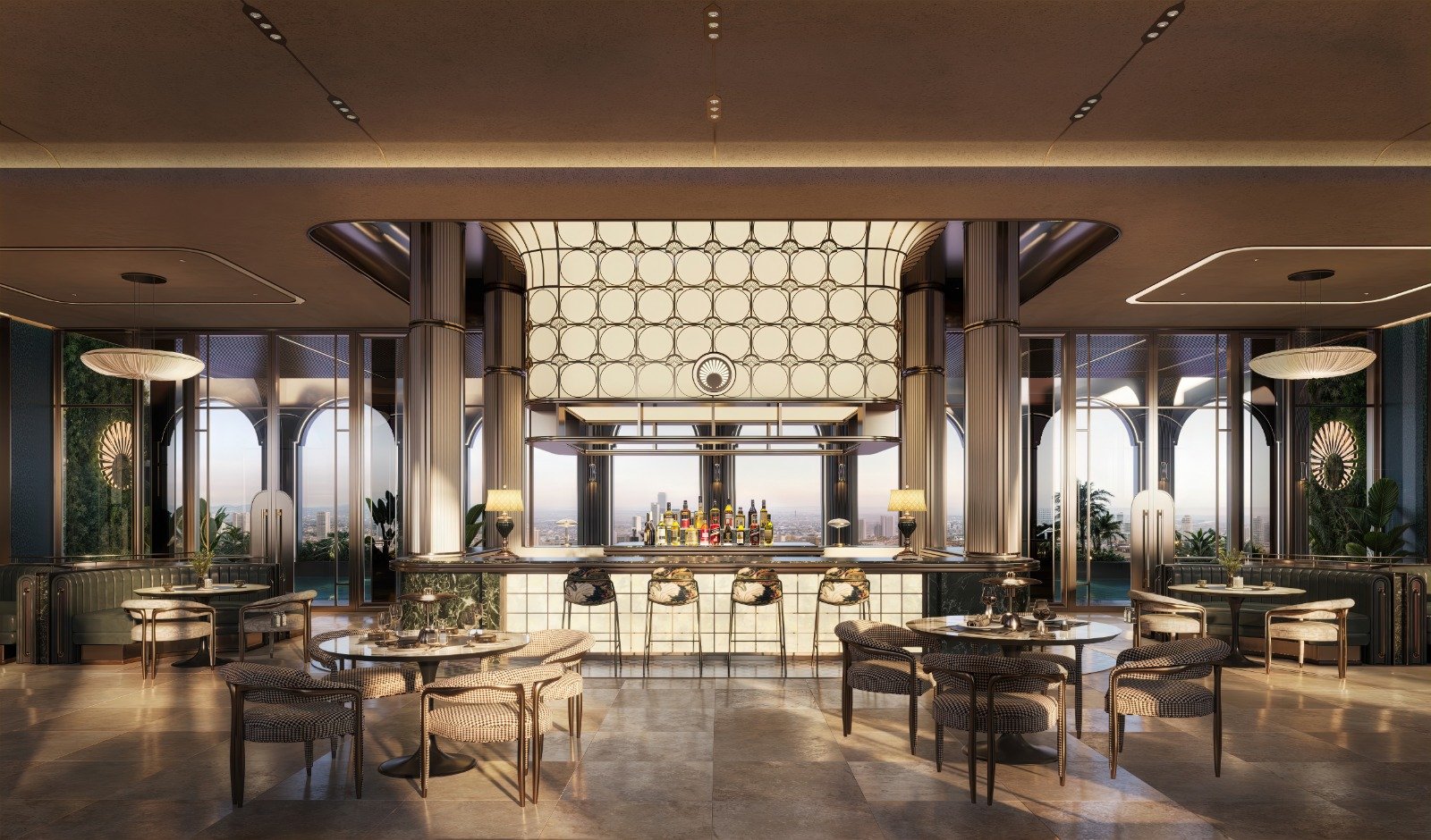 morvara apartments in westlands rooftop bar