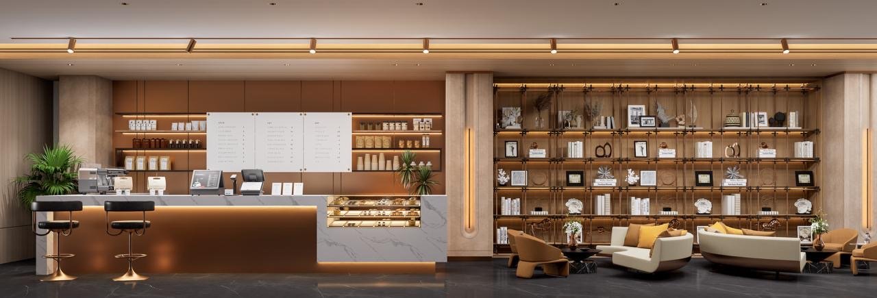 Luminara Apartments in Westlands reception
