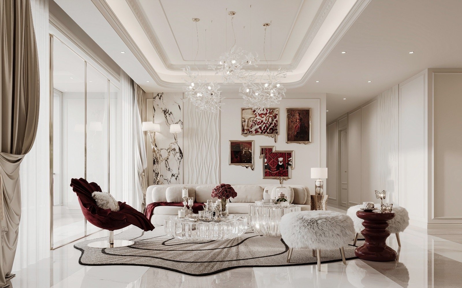 luna oak apartments in kilimani living room couches