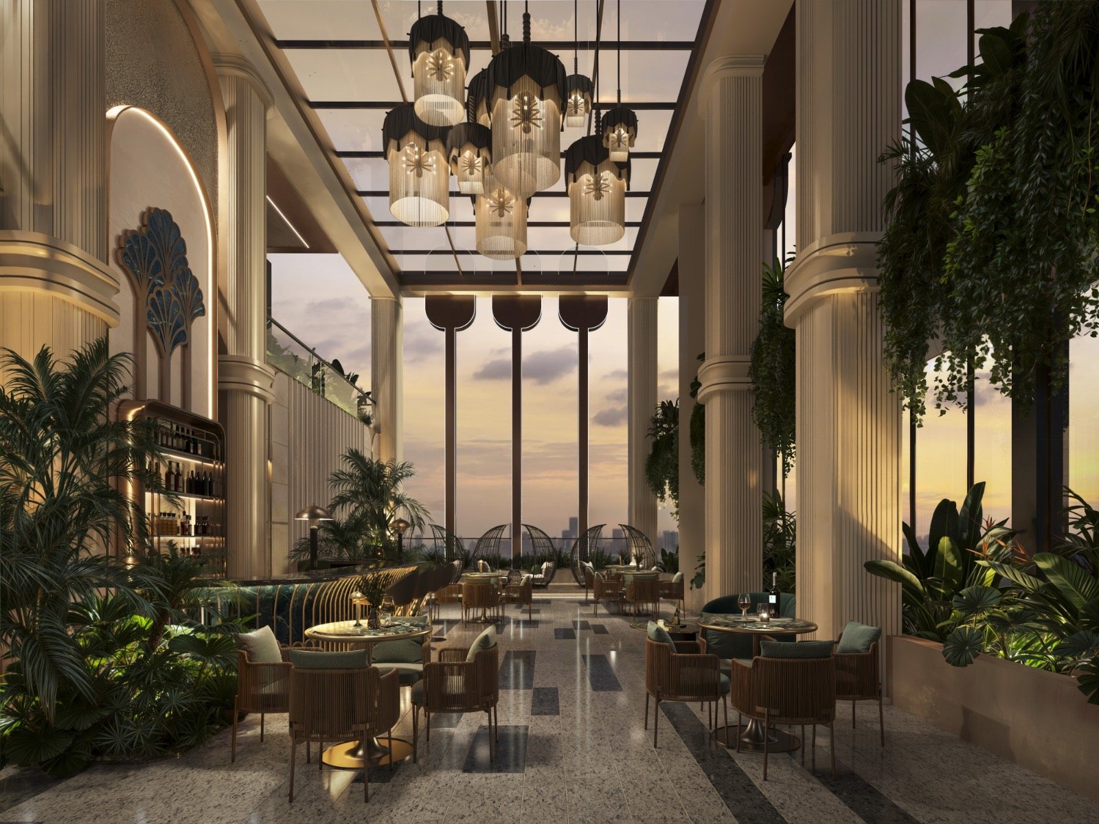 morvara apartments in westlands restaurant