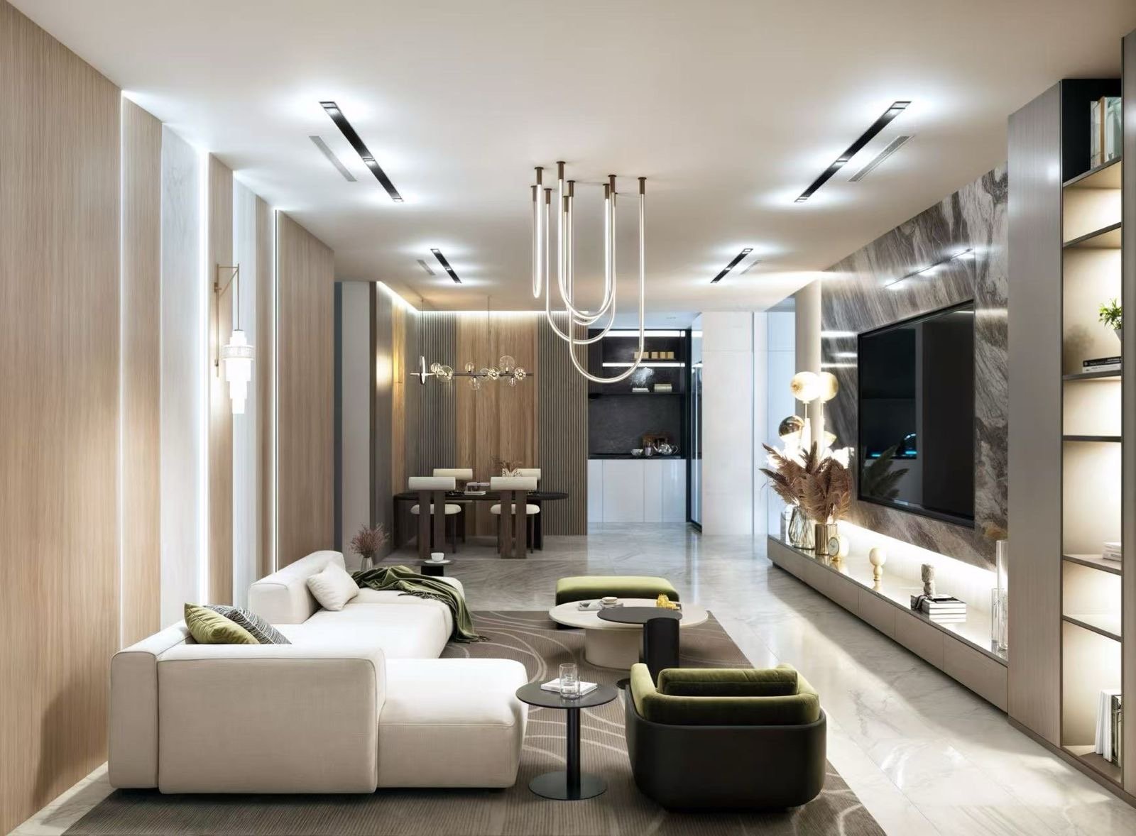 serene manor apartments in kilimani living room