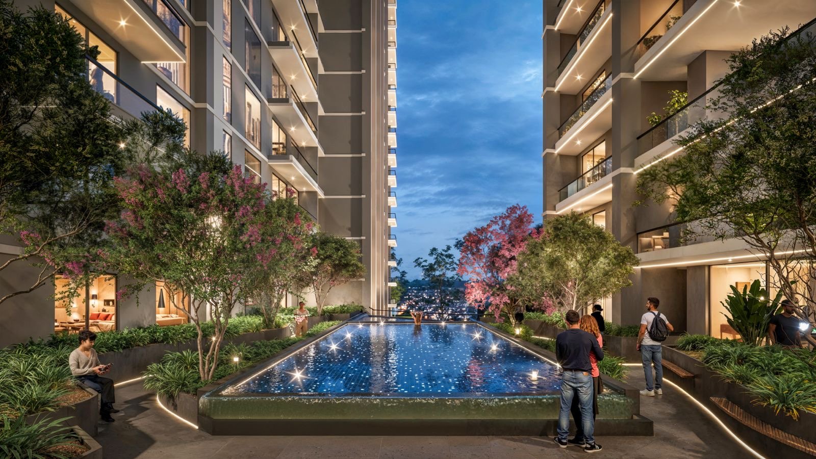 serene manor apartments in kilimani swimming pool