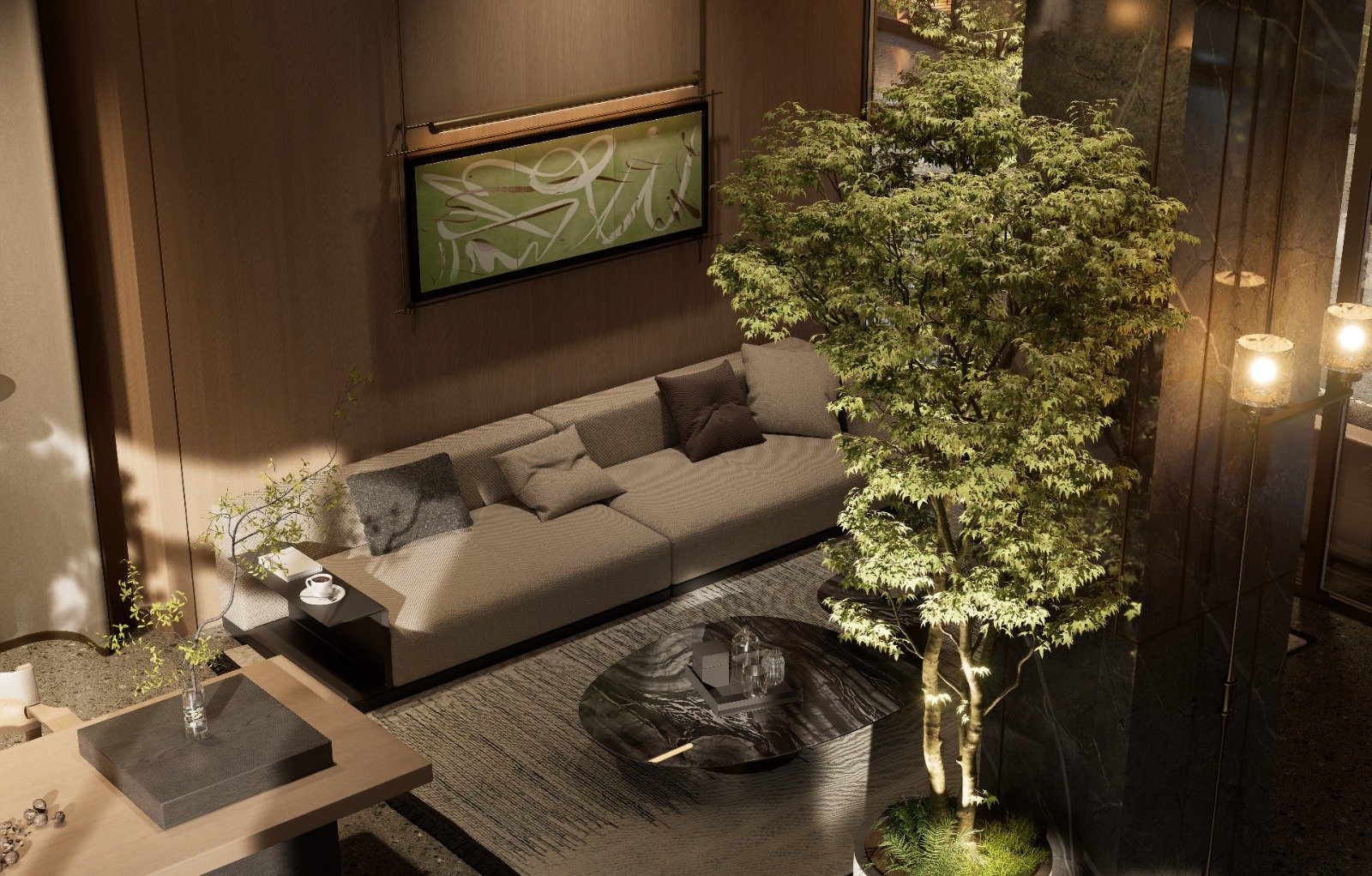 lovi crescent apartments in westlands waiting area