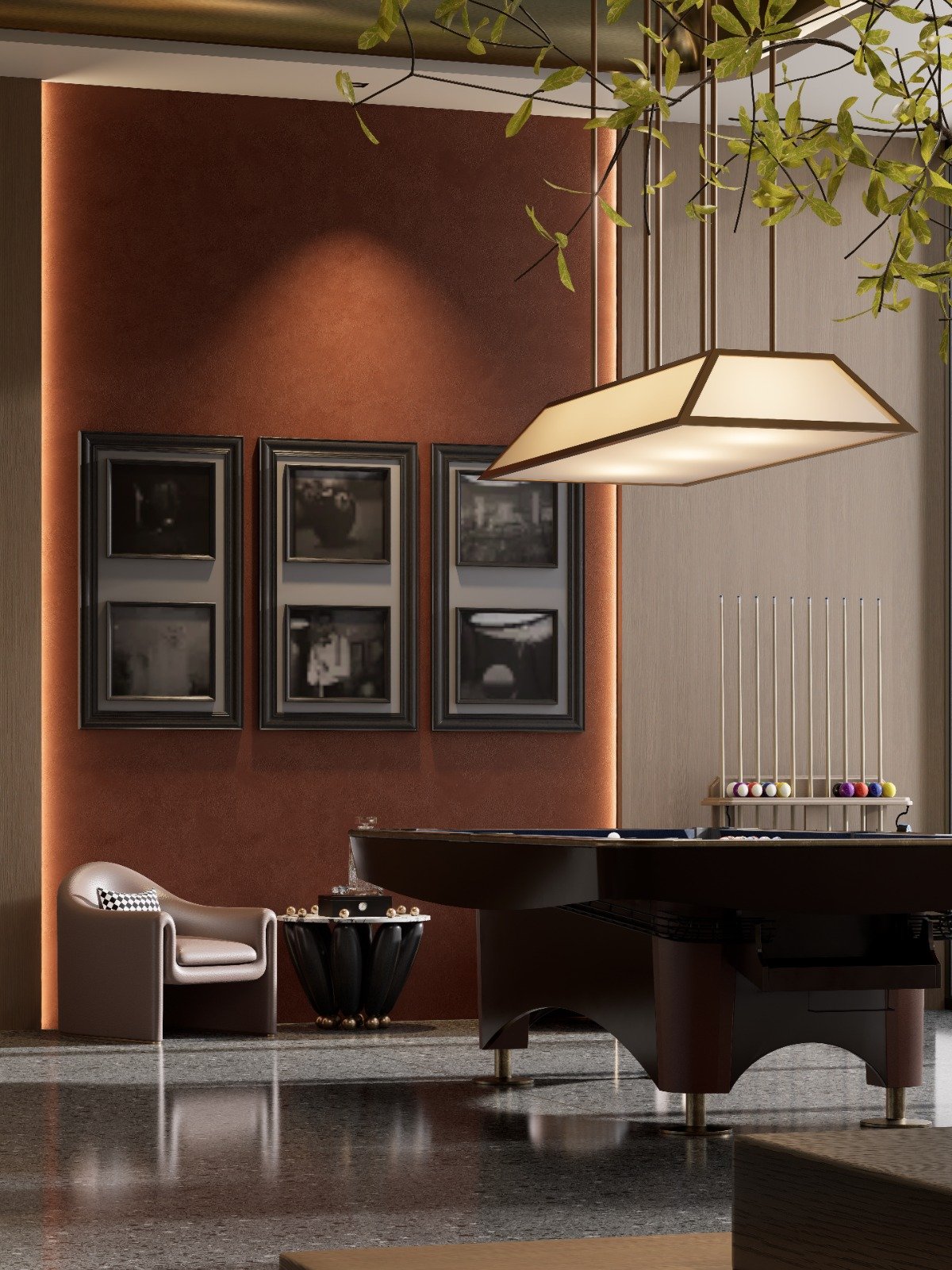 lovi crescent apartments in westlands game room