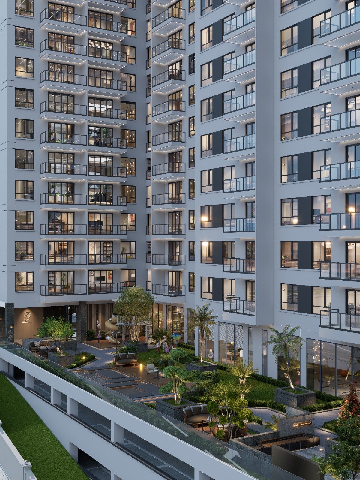 lovi crescent apartments in westlands exterior garden