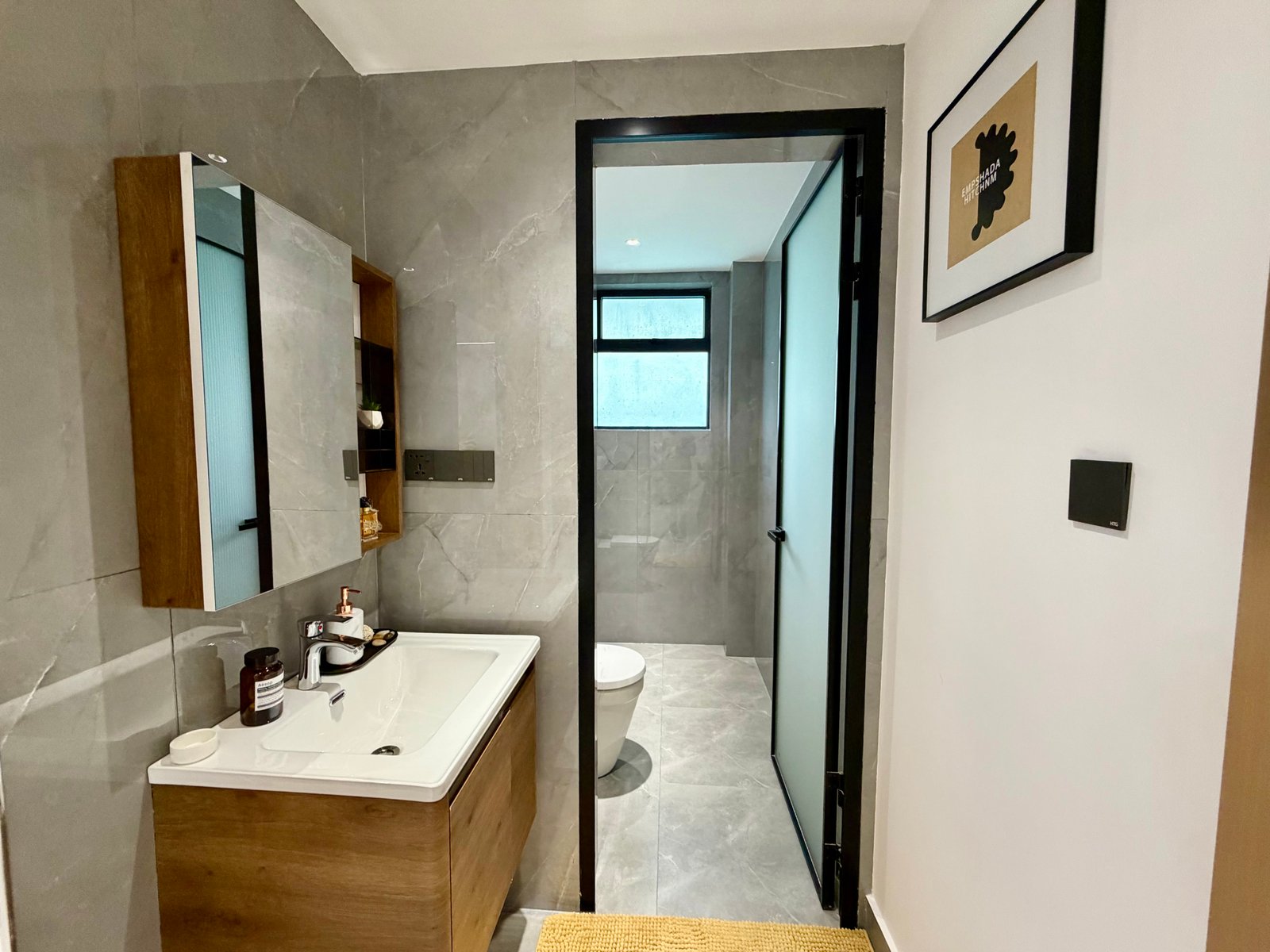 guest bath two Diplomat Residency Apartments in Westlands