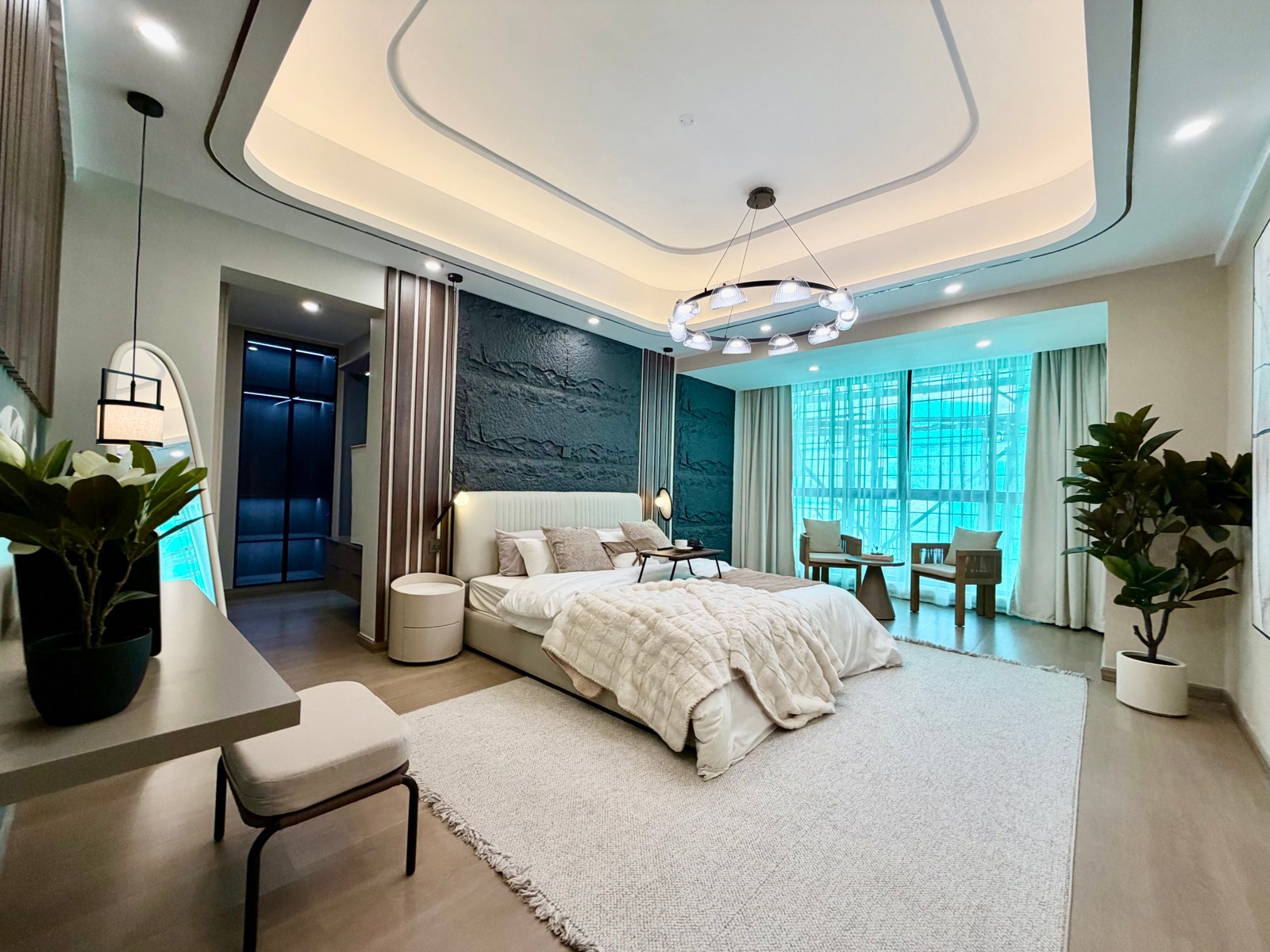 Crystal Oak Apartments in Kileleshwa Master bedroom