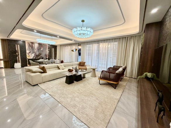 4 Bedroom Apartments in Kileleshwa cystal oak living room front view