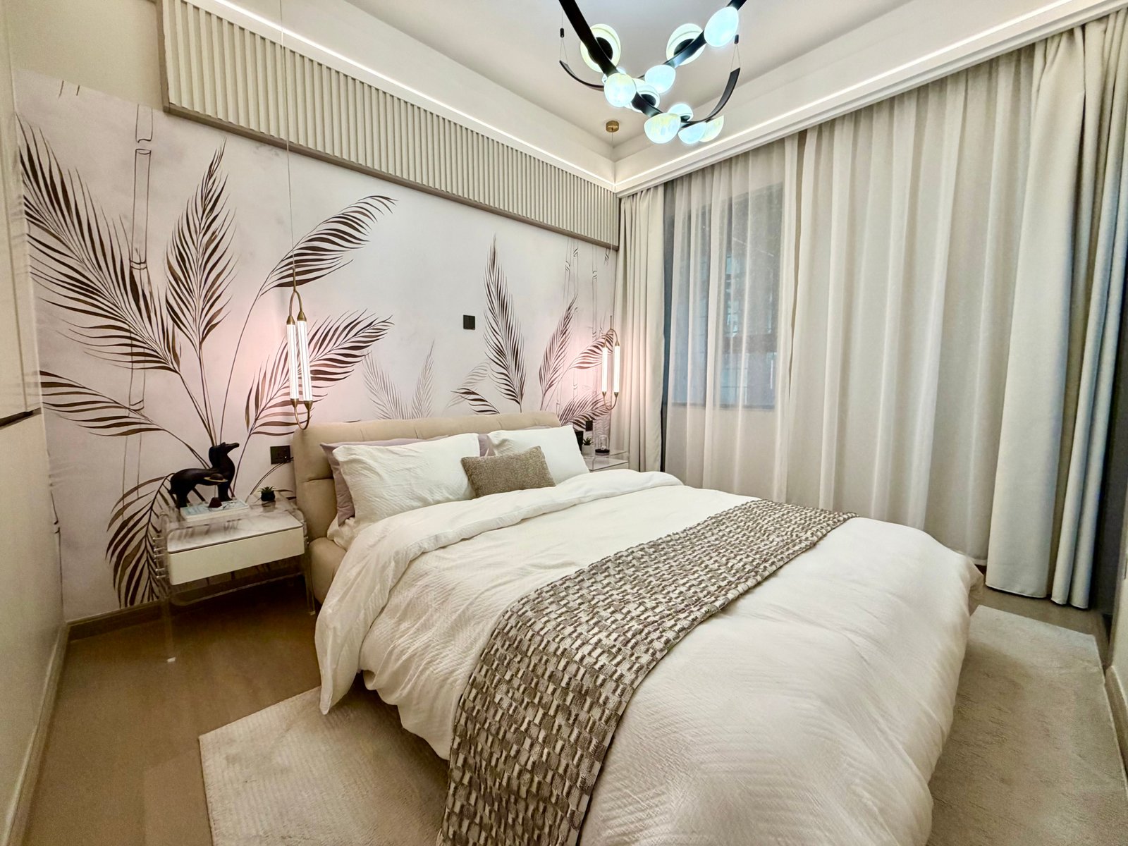 Guest bedroom three in crystal oak kileleshwa