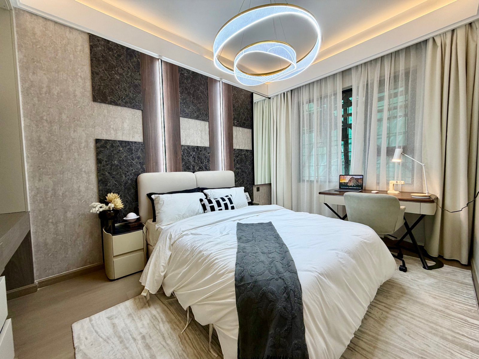 Guest bedroom one in crystal oak kileleshwa