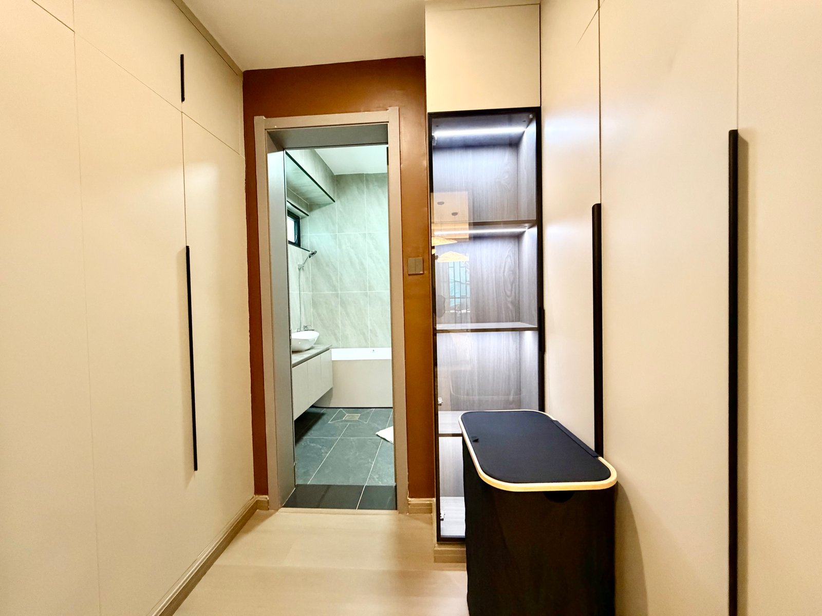 Master closet in crystal oak kileleshwa