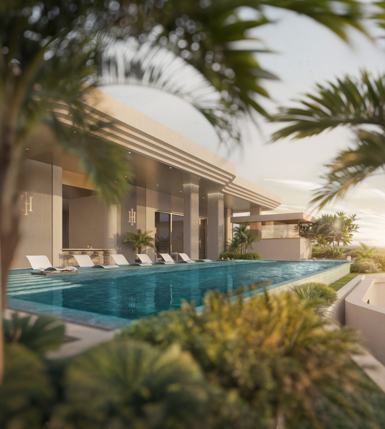 Hephe Palace Apartments in Westlands swimming pool