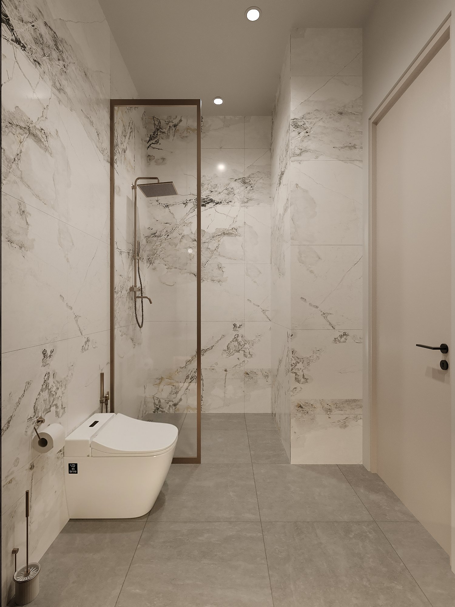 guest bath Hephe Palace Apartments in Westlands