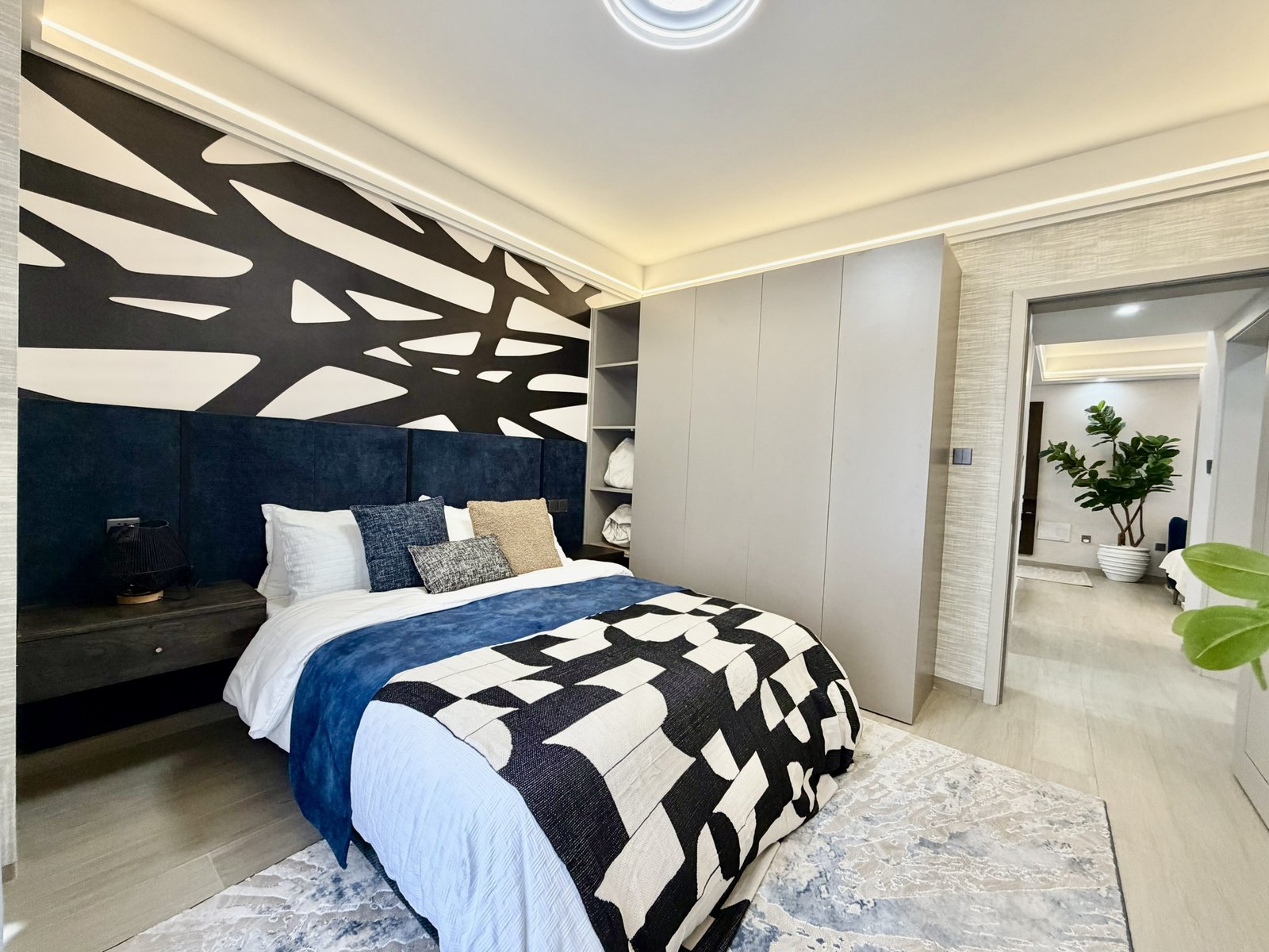 montbleu apartments for sale in westlands guest bedroom angle view
