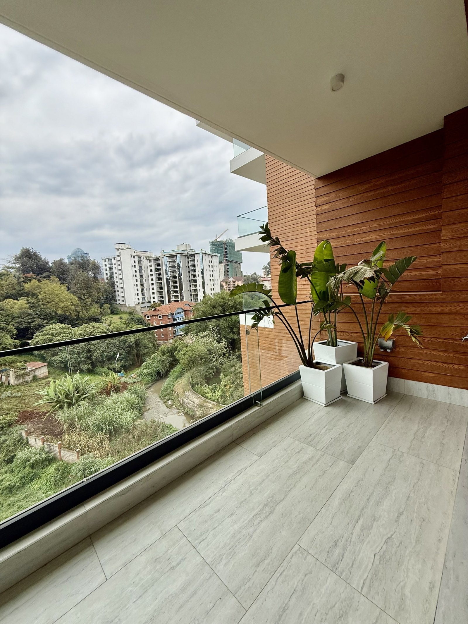 saruni apartments in riverside balcony