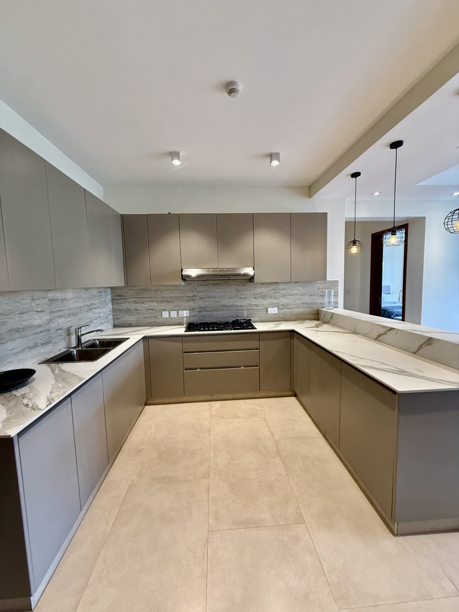 saruni apartments in riverside kitchen front side