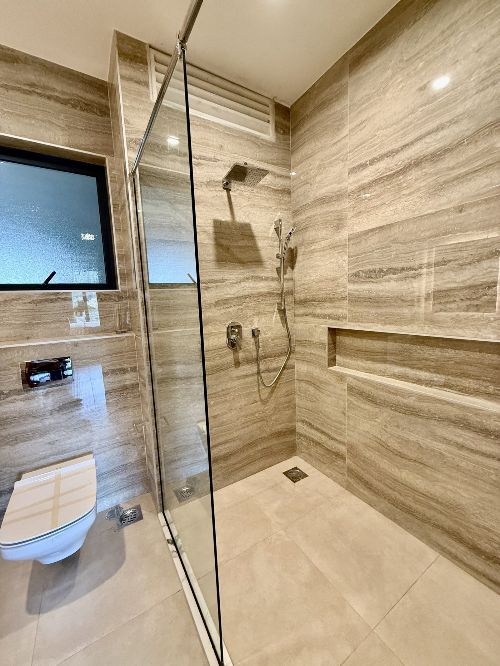 saruni apartments in riverside master bath
