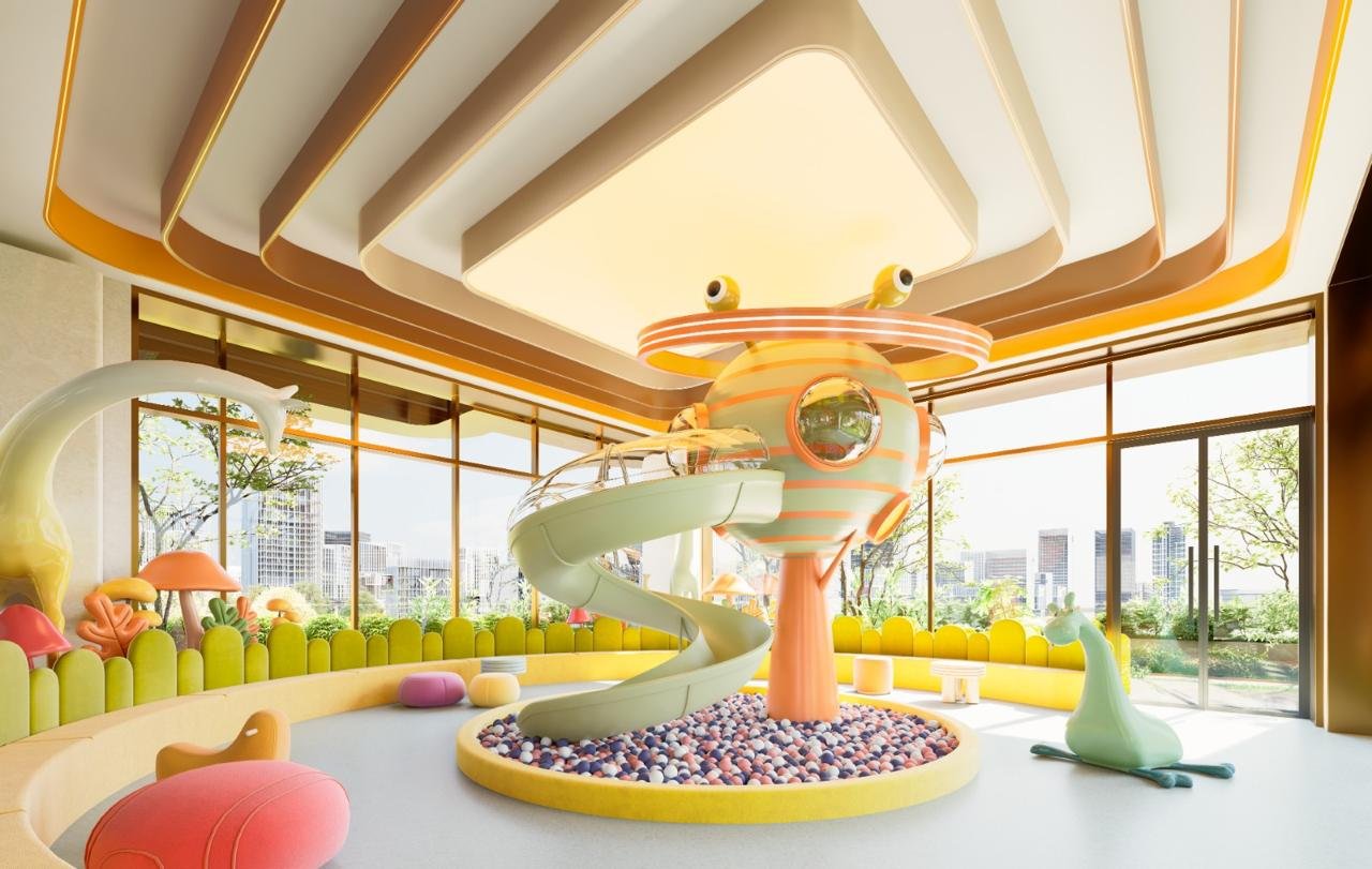 3 bedroom apartments at executive suites kids play area