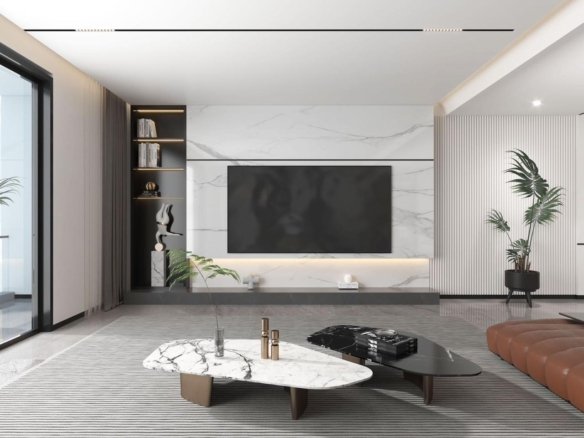 3 Bedroom Apartments in Kileleshwa living room
