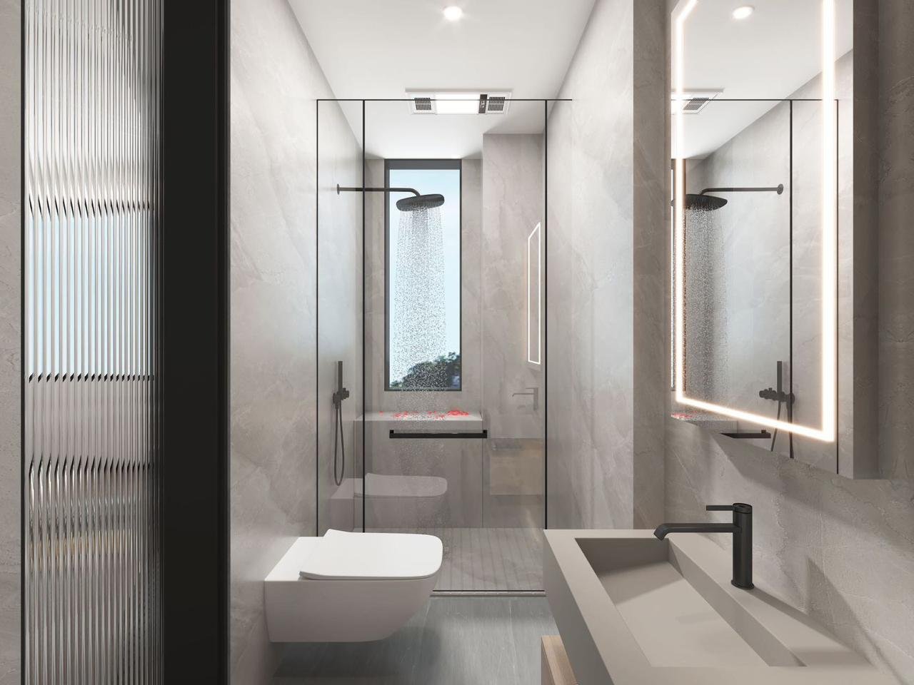 3 Bedroom Apartments in Kileleshwa guest bathroom