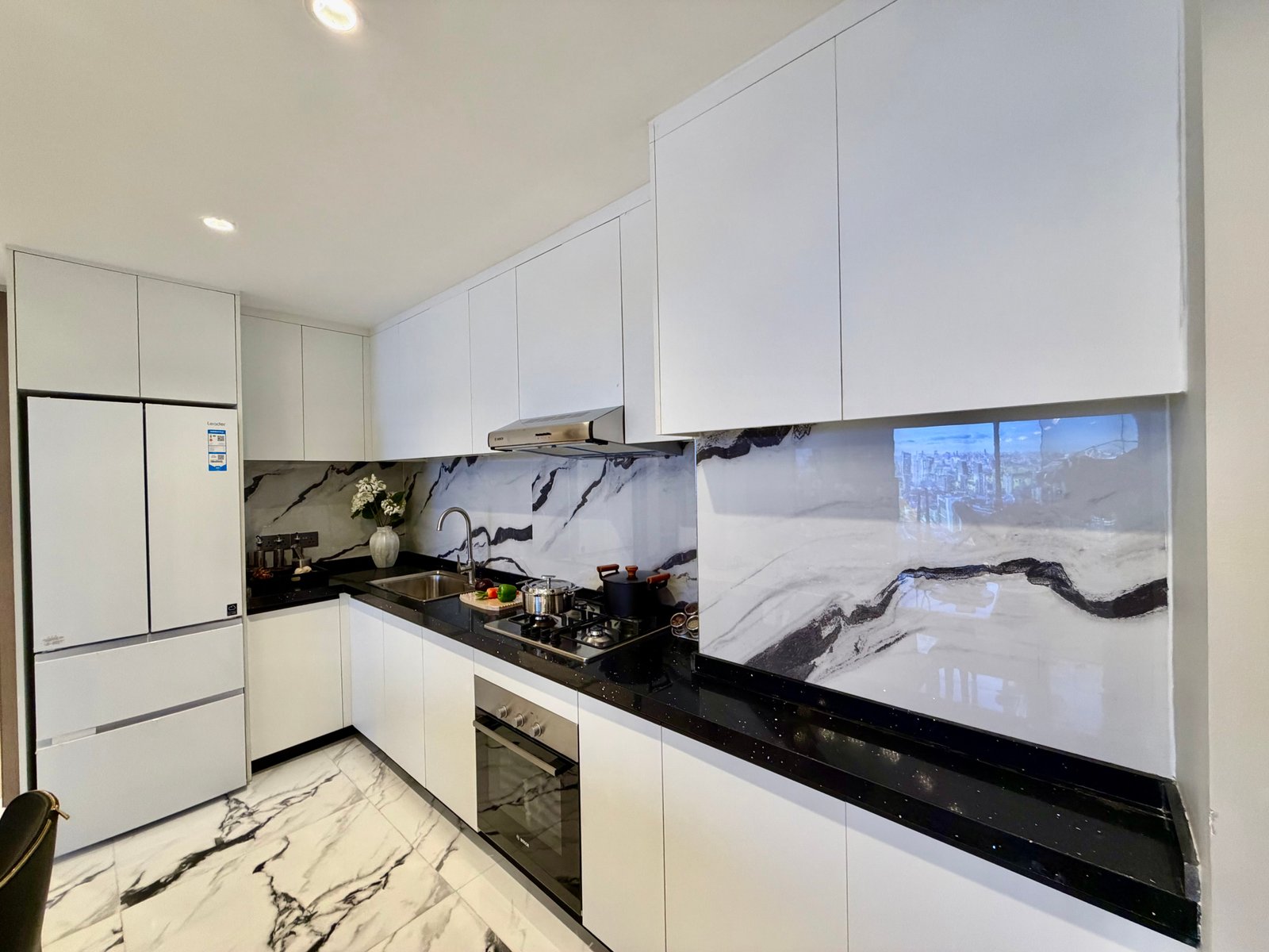 kitchen Golden Mansion Apartments in Westlands