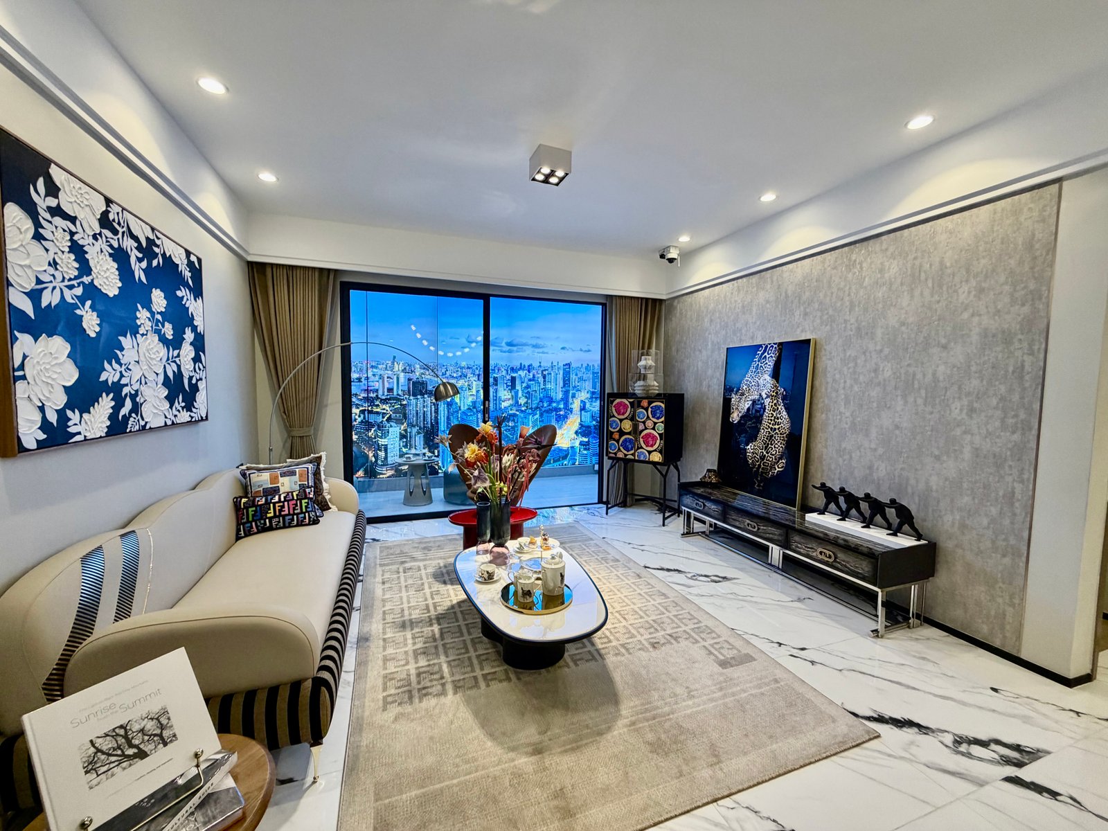 living room front view Golden Mansion Apartments
