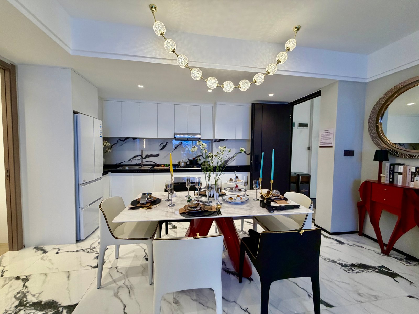 Golden Mansion Apartments in Westlands dining