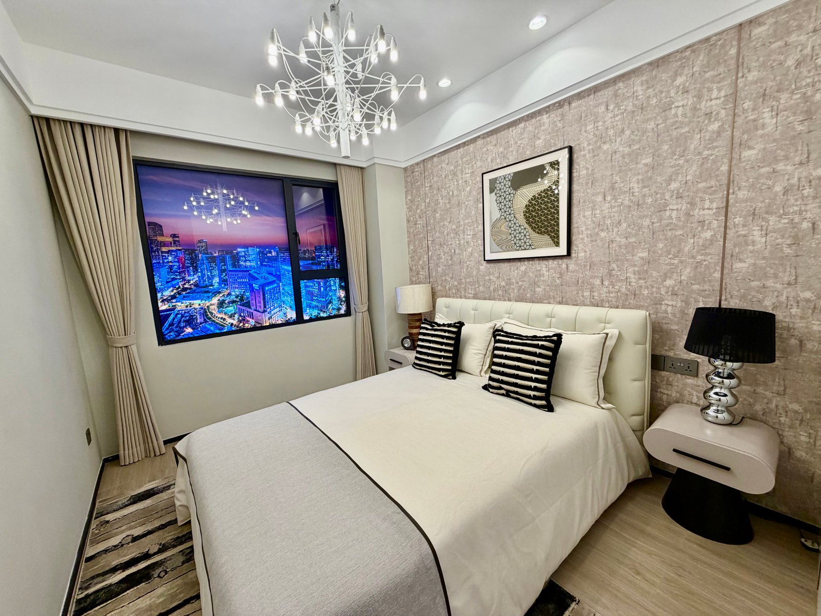 Golden Mansion Apartments in Westlands master bed
