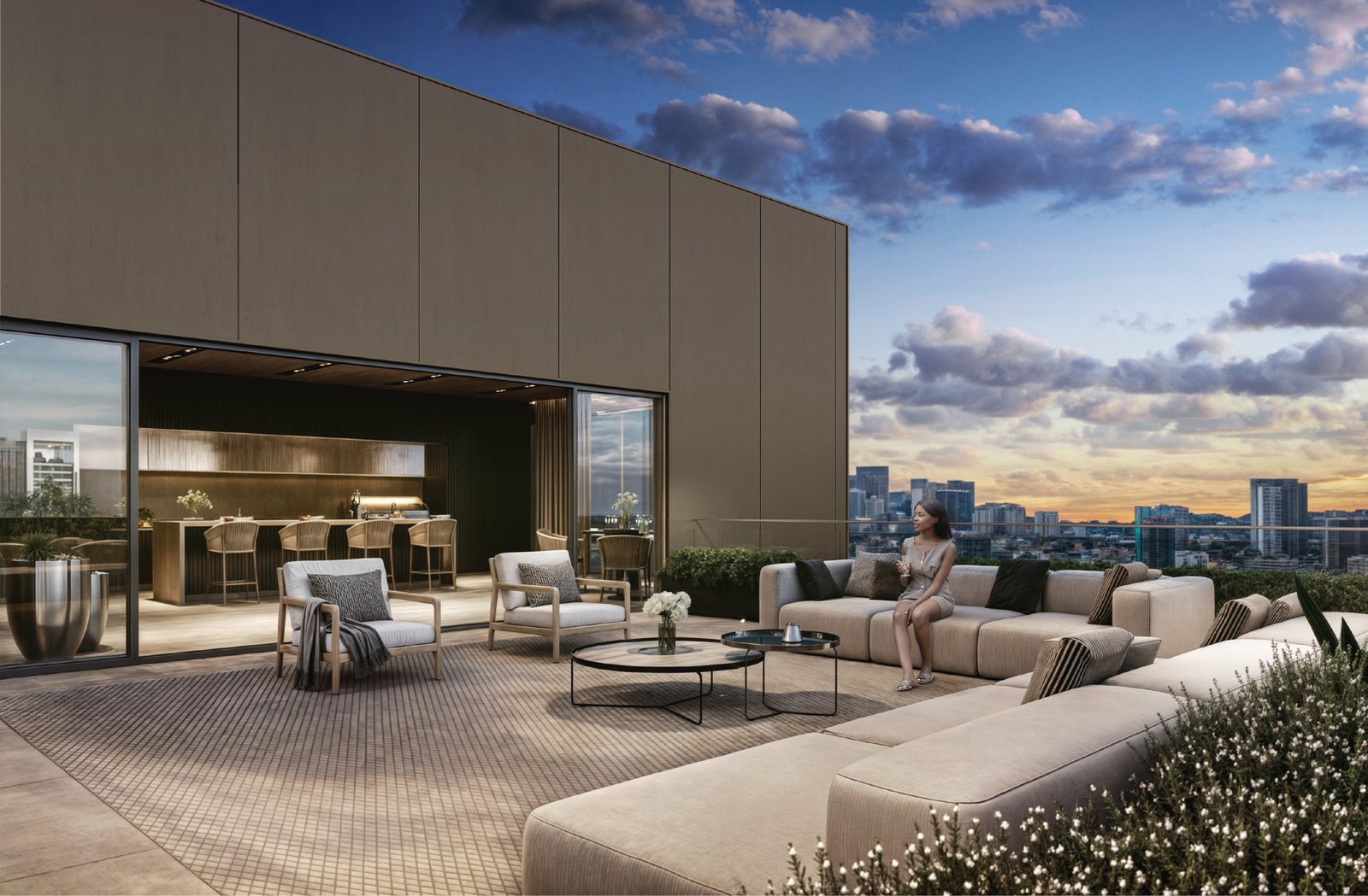 Marble West Apartments in Westlands exterior lounge