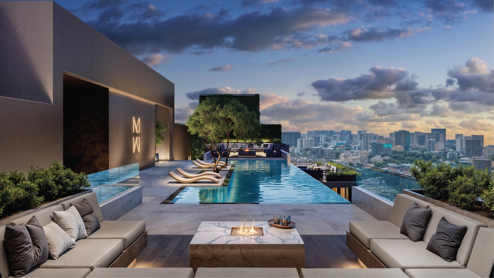 swimming pool Marble West Apartments in Westlands