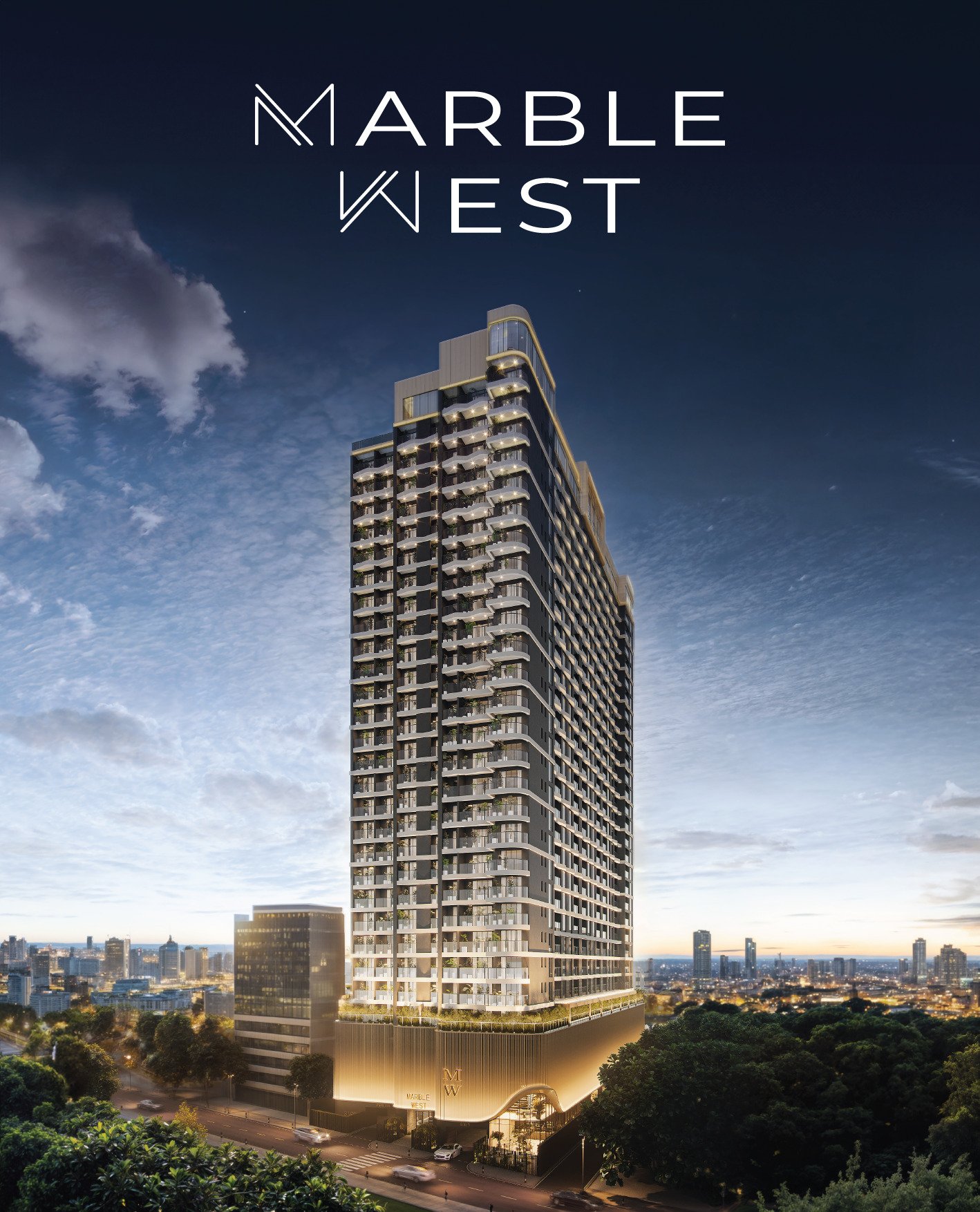 Marble West Apartments in Westlands exterior view